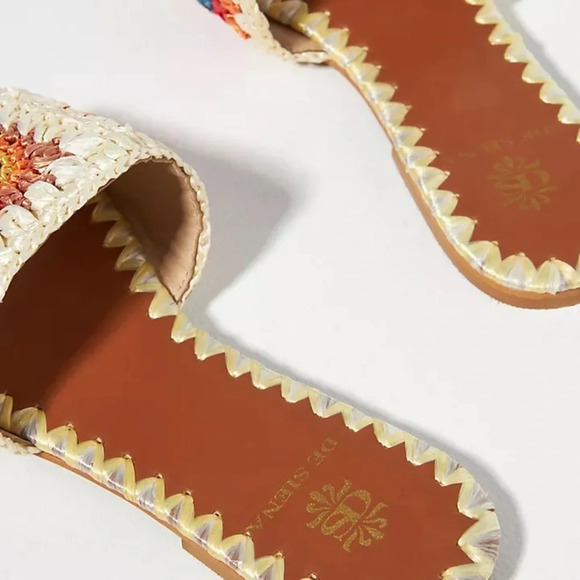 Anthropologie De Siena Pam Sandals 38 (8) - Picture 5 of 6